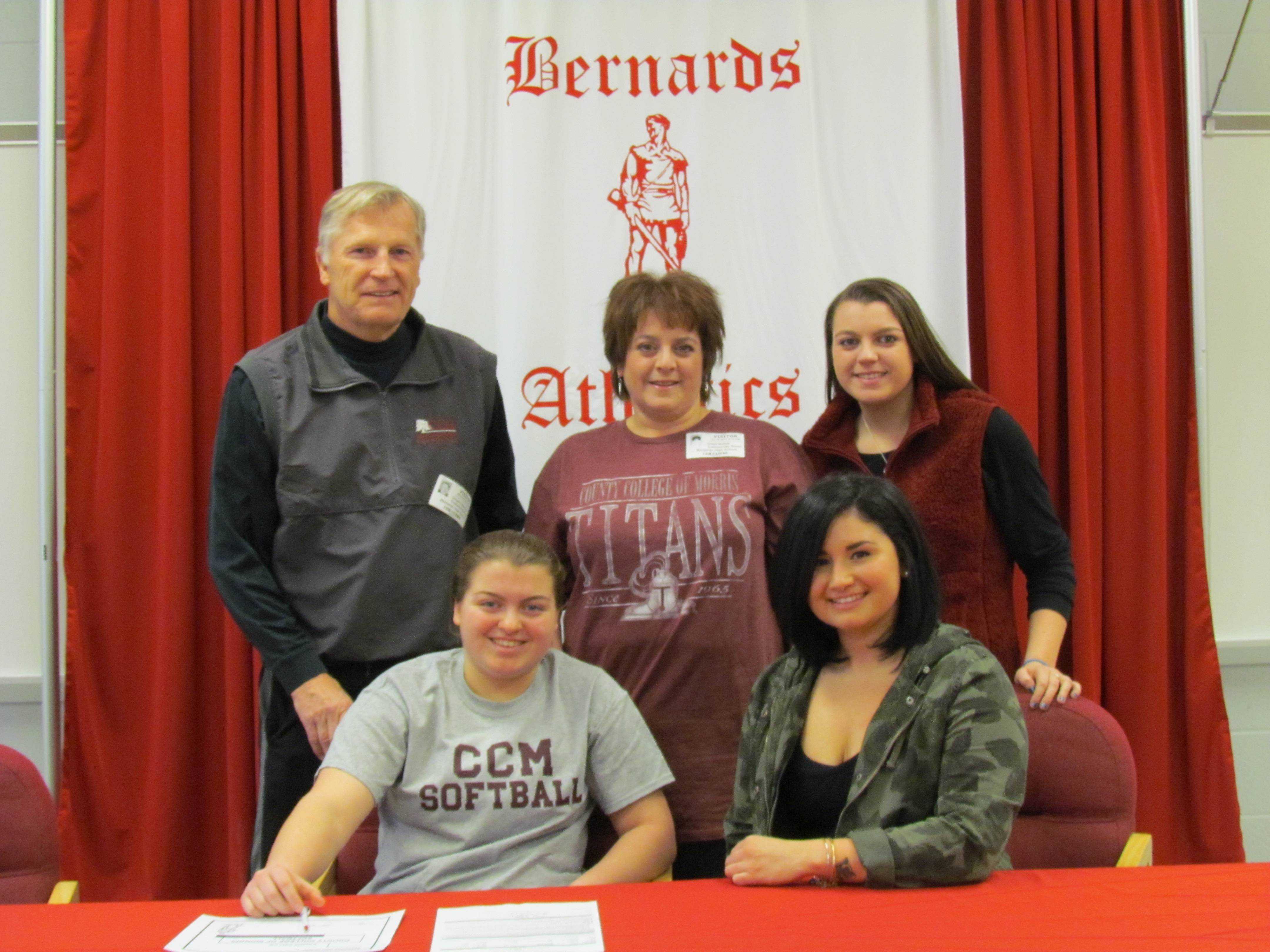 Bernards Athletes Celebrate Their Commitments