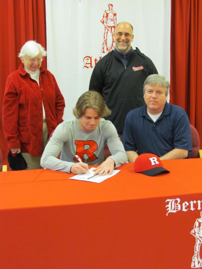 Luke Bowerbank committed to Rutgers for baseball. 