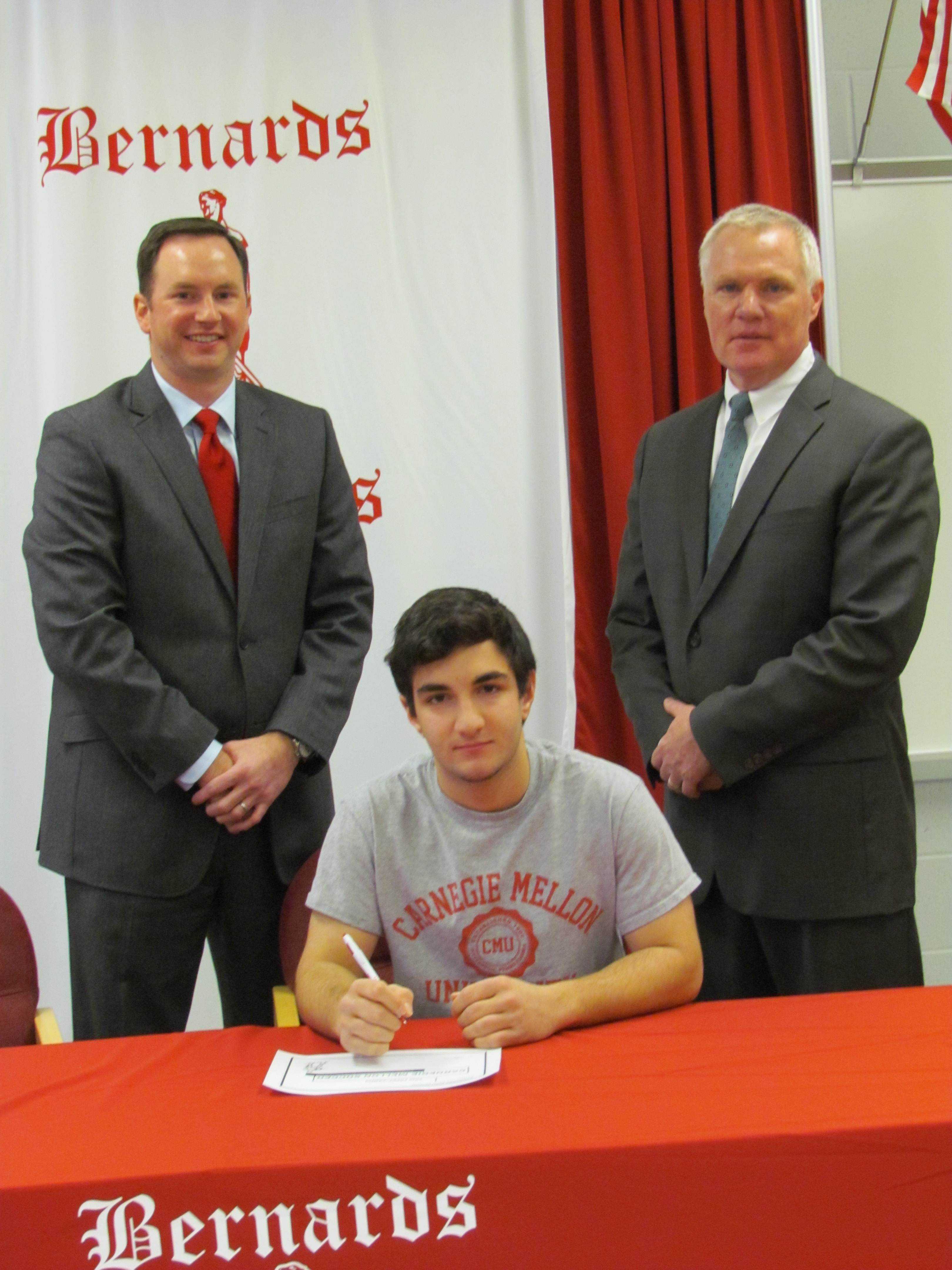 Bernards Athletes Celebrate Their Commitments