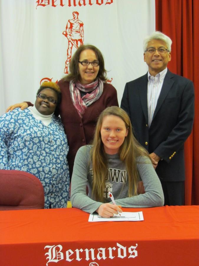 Tatiana Prendella committed to Brown University for swim.