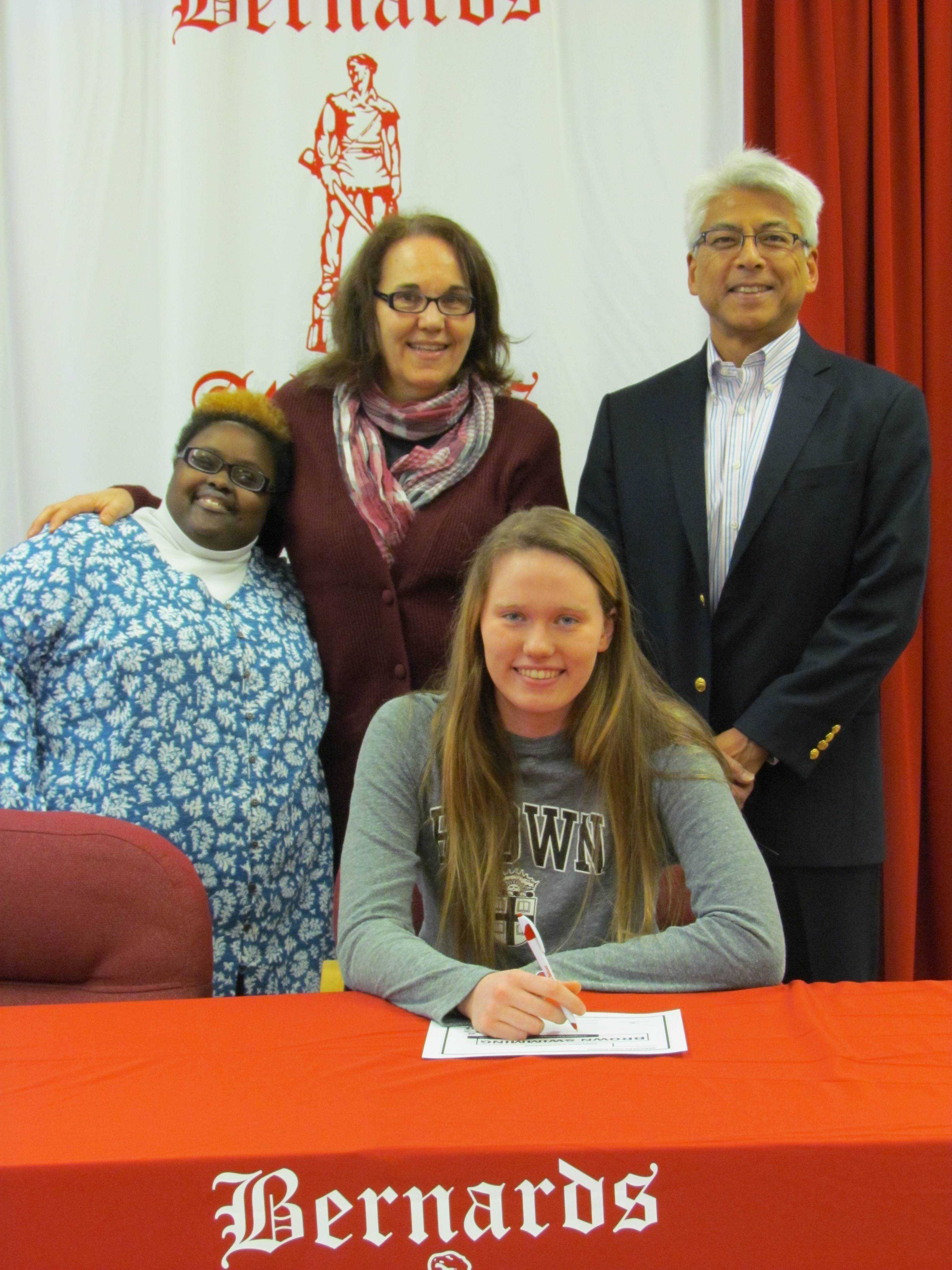 Bernards Athletes Celebrate Their Commitments