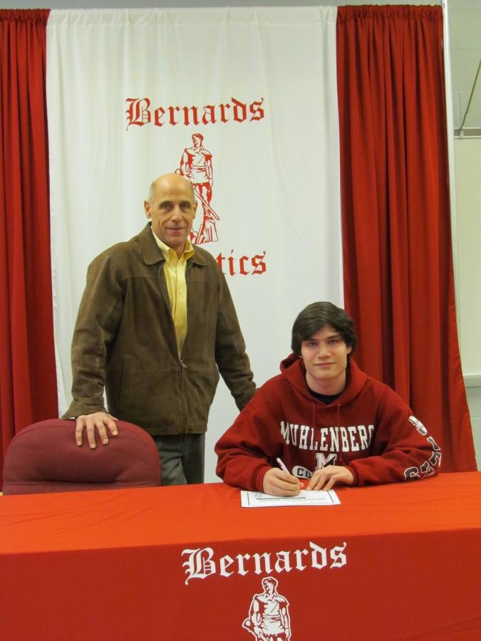 Alex Russo committed to Muhlenberg College for track and field. 