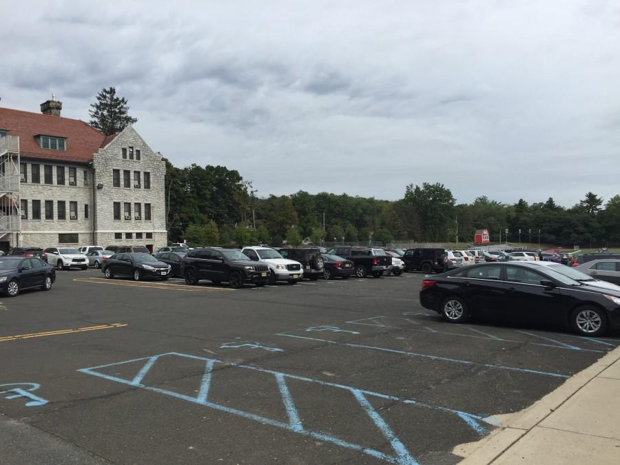 The senior parking lot