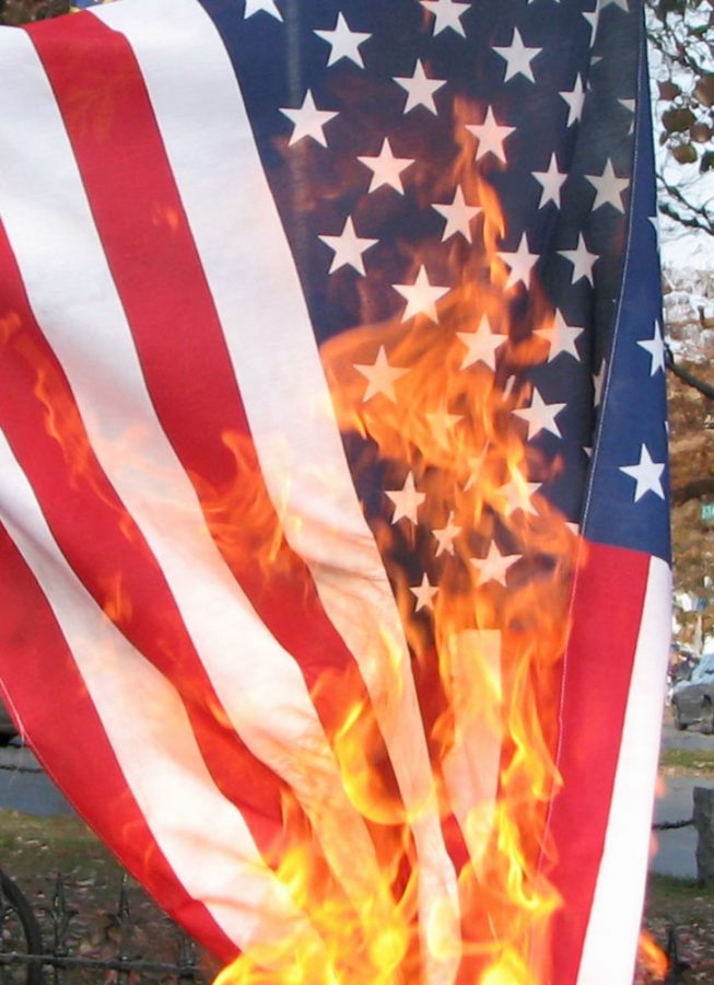 Great Debate: Should it be a crime to burn the American Flag?