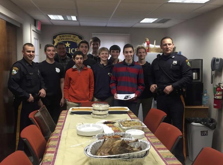 Gourmet Guys Cook For Bernardsville Police