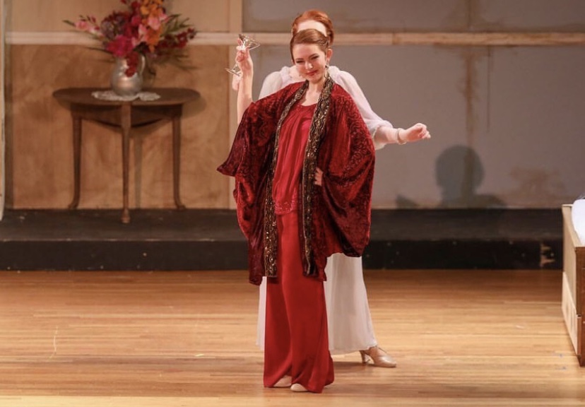 Senior Kaitlyn Humani takes the stage as the Drowsy Chaperone