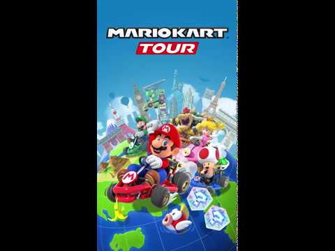 Cover for new MarioKart Tour game, now available for digital devices