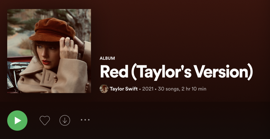 Taylor Swift releases Red (Taylors Version)