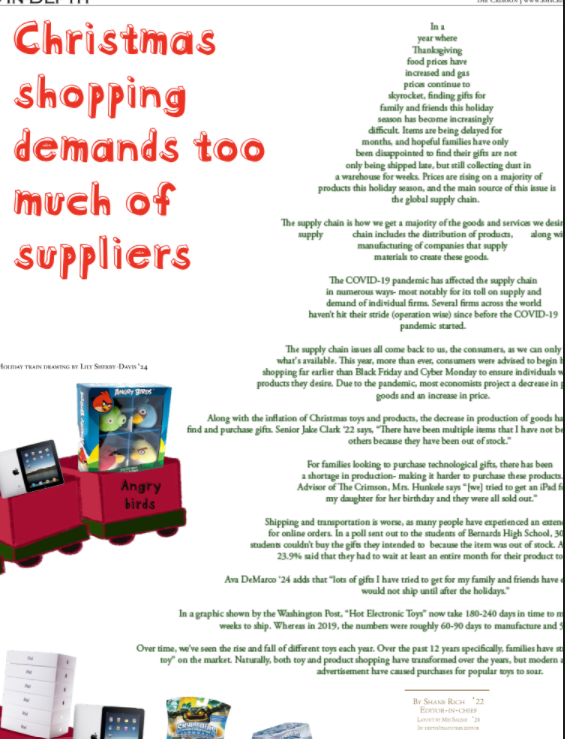 Christmas shopping demands too much of suppliers