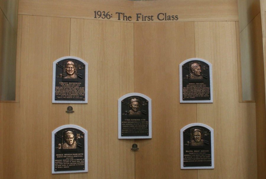 The first Baseball Hall of Fame Class