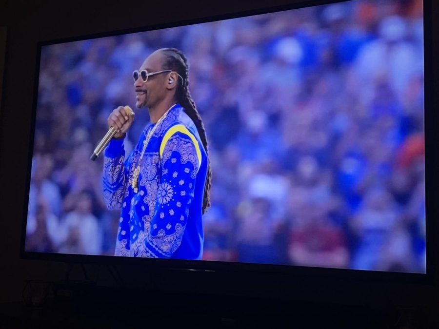 Snoop Dogg's half-time show performance at the Super Bowl