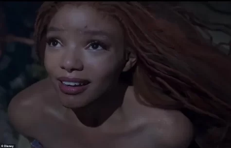 Halle Bailey in the movies trailer released in early September.
