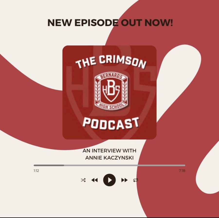 On+this+episode+of+The+Crimson+Podcast+the+guys+welcomed+on+Annie+Kaczynski%2C+captain+of+the+Bernards+Girls+Cross+Country+Team.