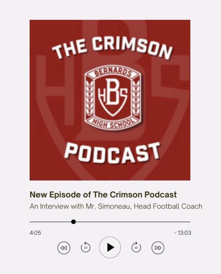 On this episode of The Crimson Podcast, Mr. Simoneau, the head coach of the Bernards football team, comes on for an interview.