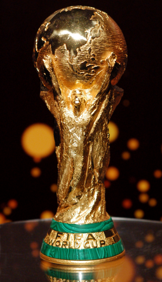 World Cup trophy awarded to each winner of the tournament 