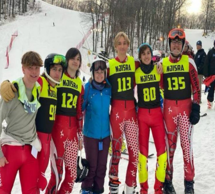 Boys team takes a photo at the State
Championship held at Winter4Kids last
winter.