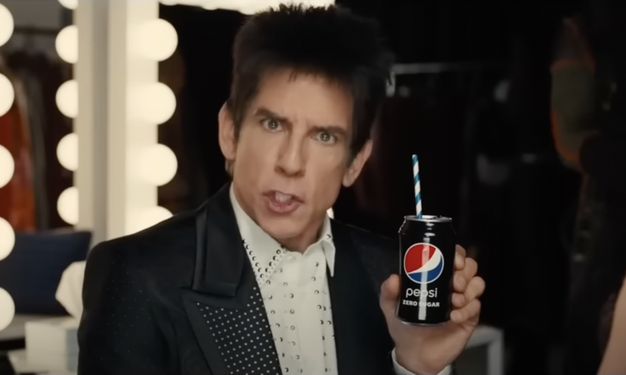 Ben+Stiller+advertises+for+Pepsi+during+SuperBowl+commericals+