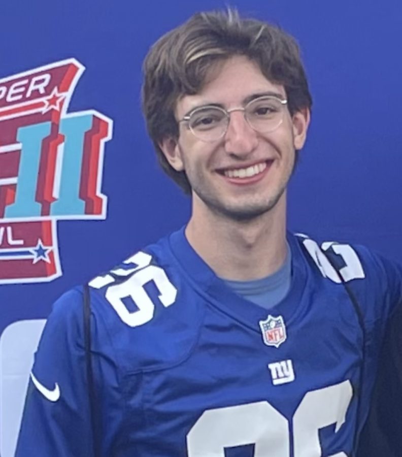 Matt Lesnik on the field at a Giants game.