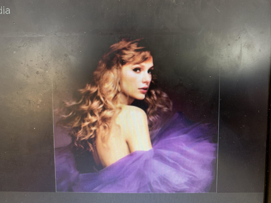 Taylor Swift's cover for upcoming release of "Speak Now (Taylor's Version)"