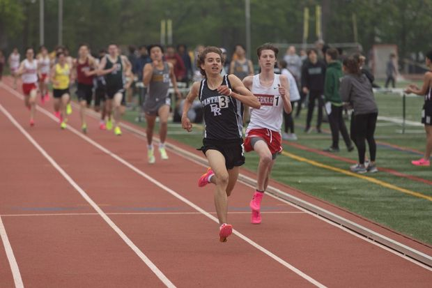 Brody Watt finished second overall in the 1600 at counties, and helped Bernards to a meet record in the 4x1600 