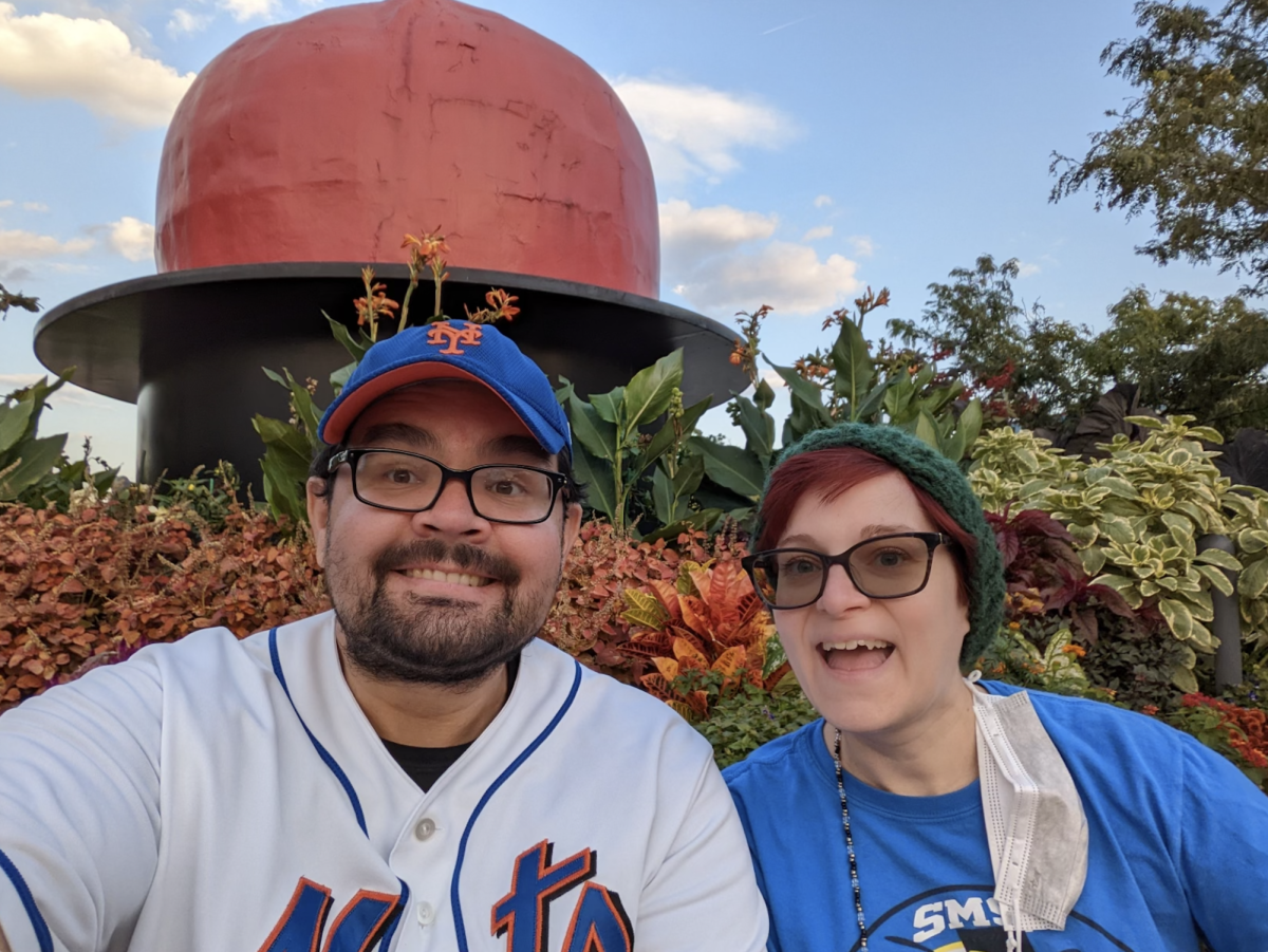 Third-year latin teacher Mr. Ciocco poses with his his girlfriend