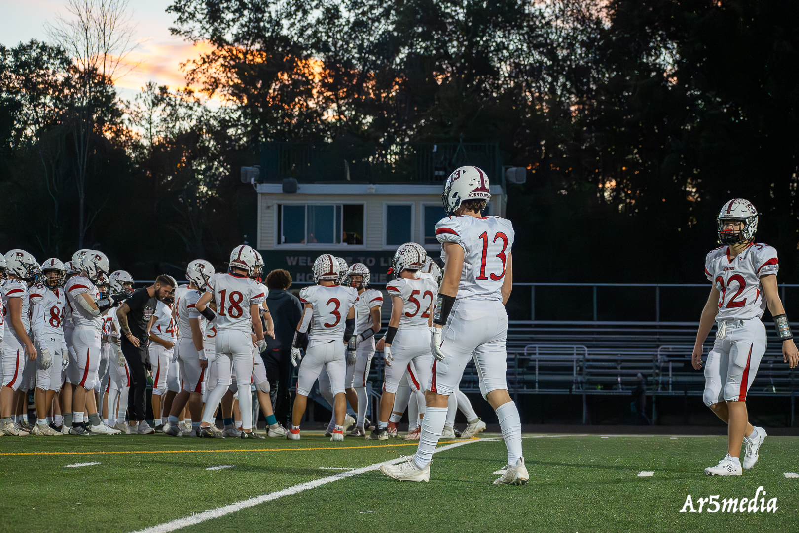 Bernards Football rides undefeated season to sectional finals