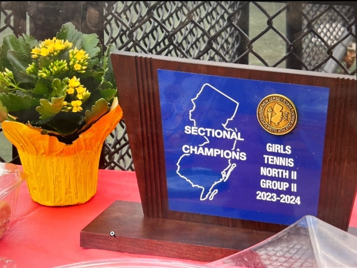 The girls tennis team took home the sectional title for North 2, Group 2.