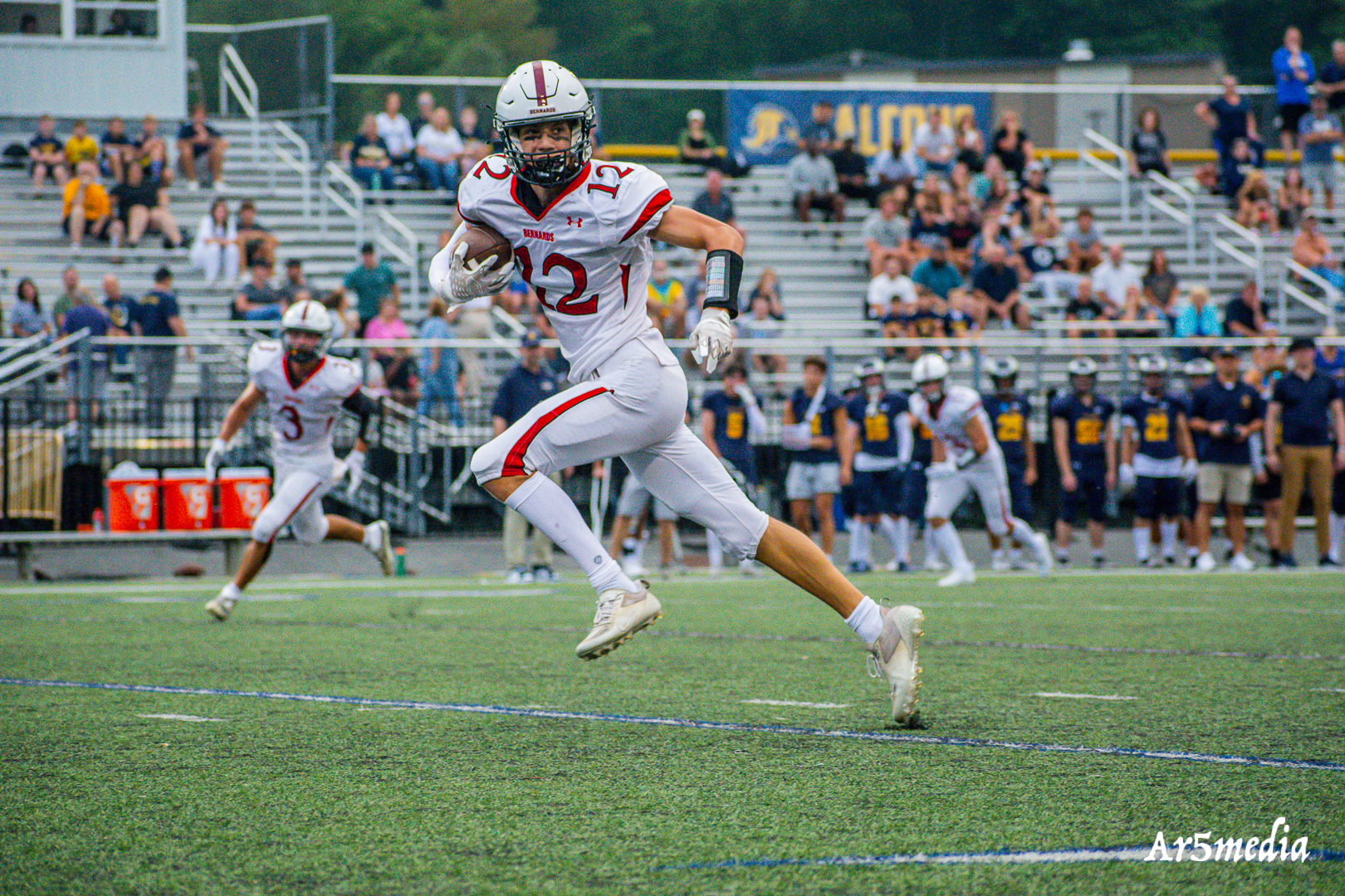 Bernards Football rides undefeated season to sectional finals