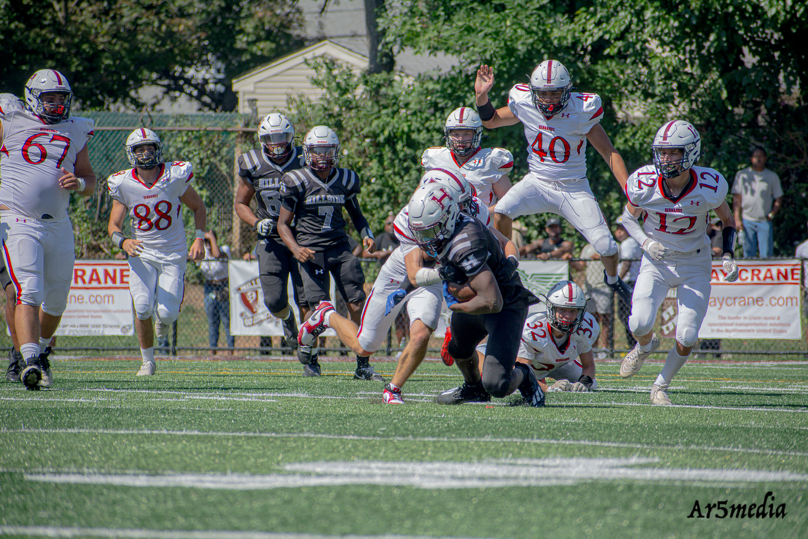 Bernards Football rides undefeated season to sectional finals