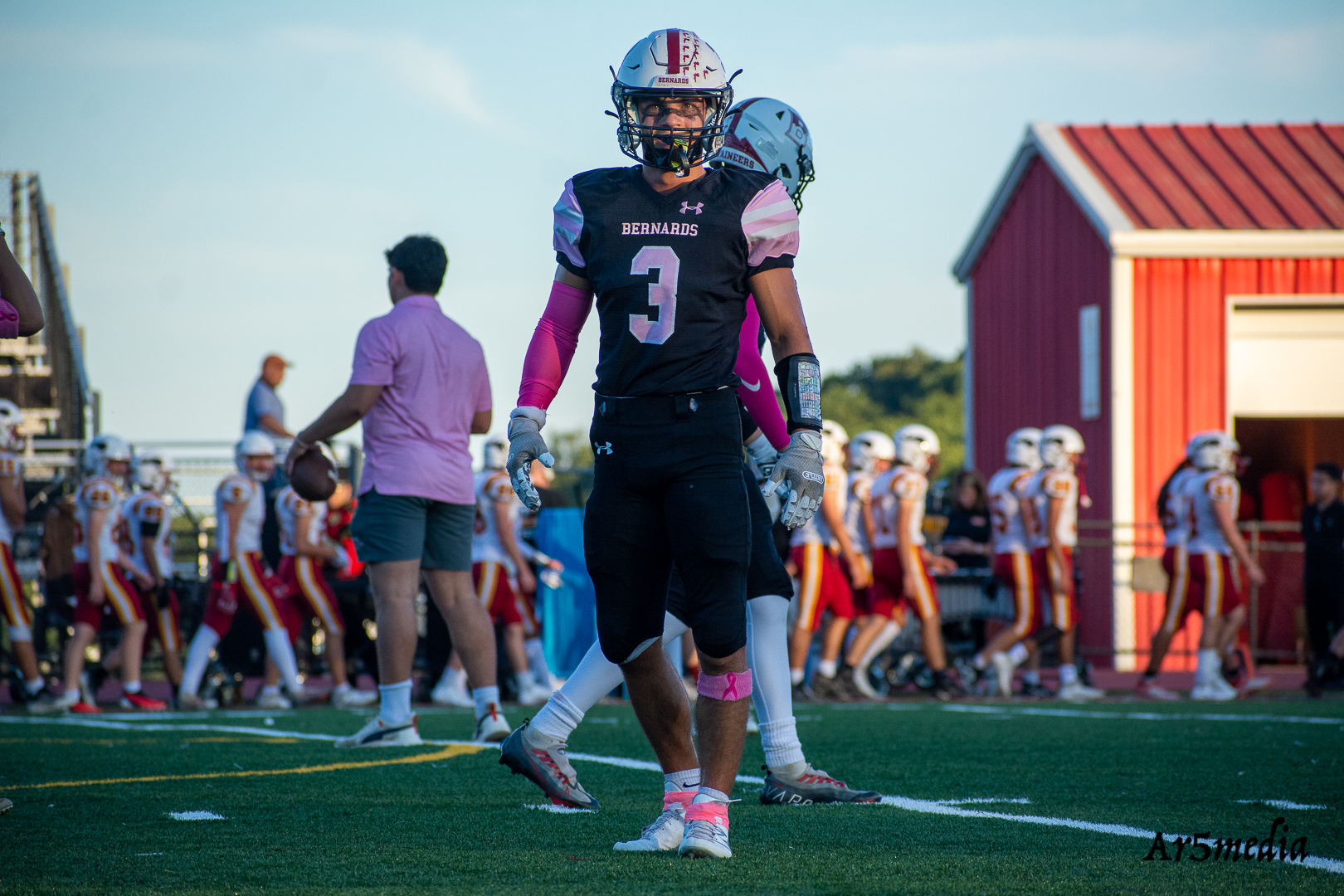 Bernards Football rides undefeated season to sectional finals