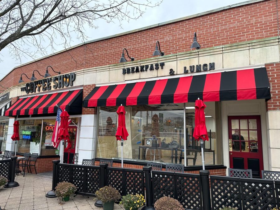 Coffee shop updates outdoor appearance and seating, which will soon be followed by updates and expansions indoors