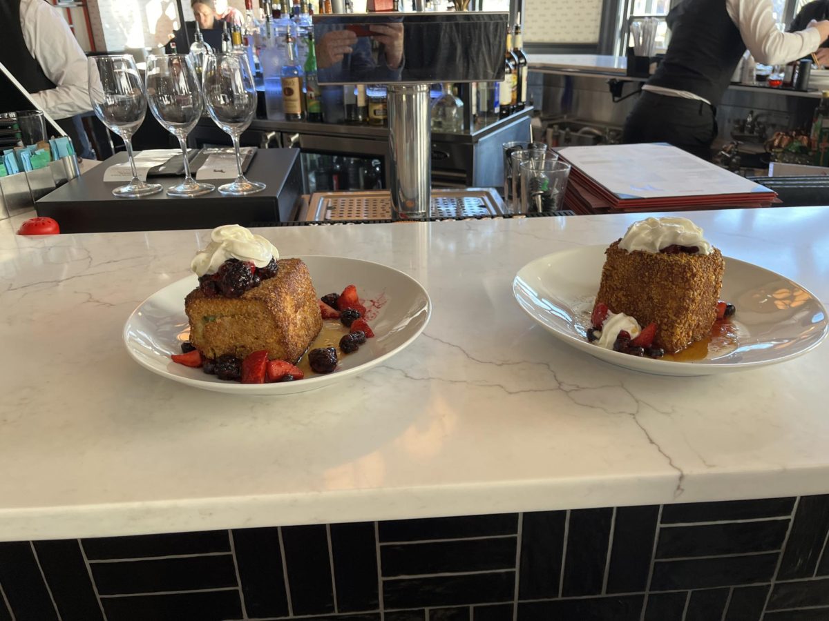"Morning Captain "French Toast at the Red Horse made by the Crimson 