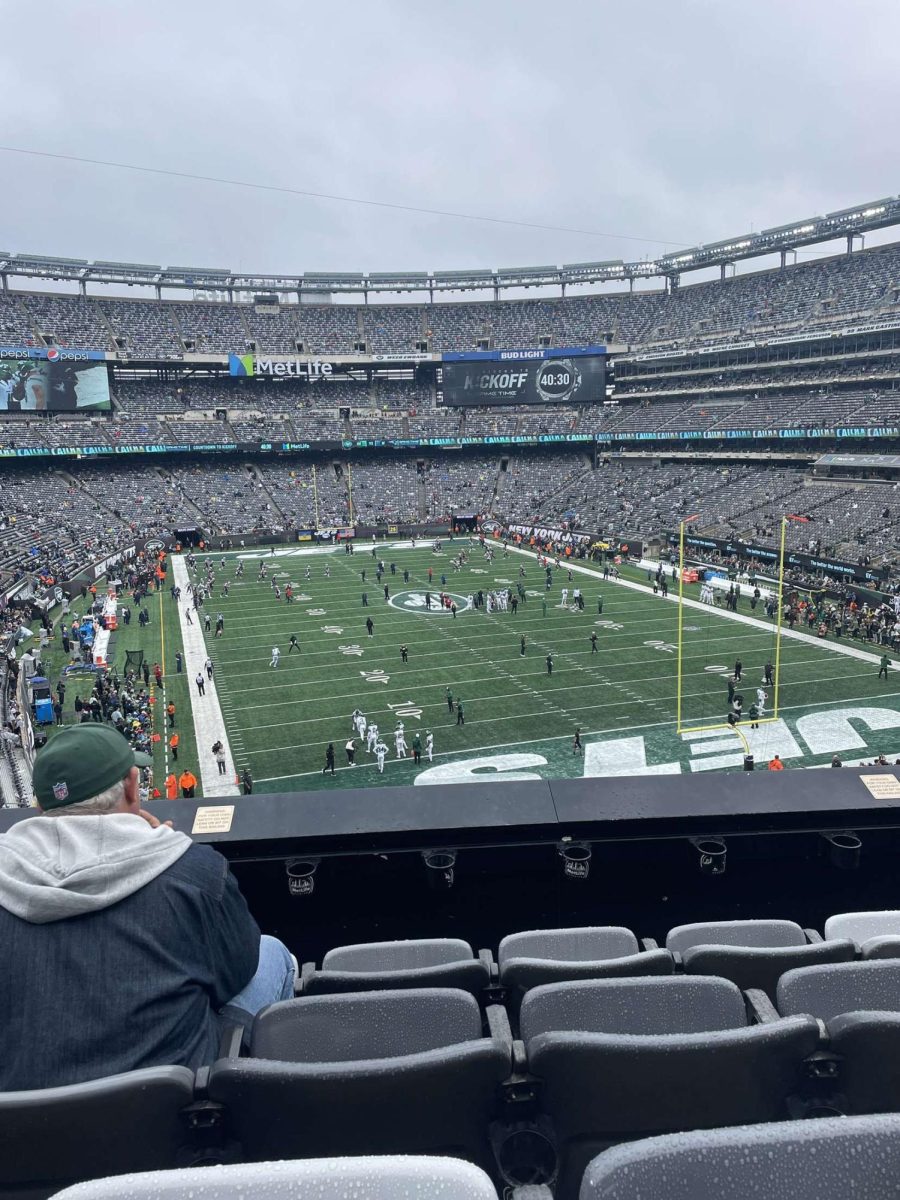 Metlife stadium during the 23-24 football season during a Jets game