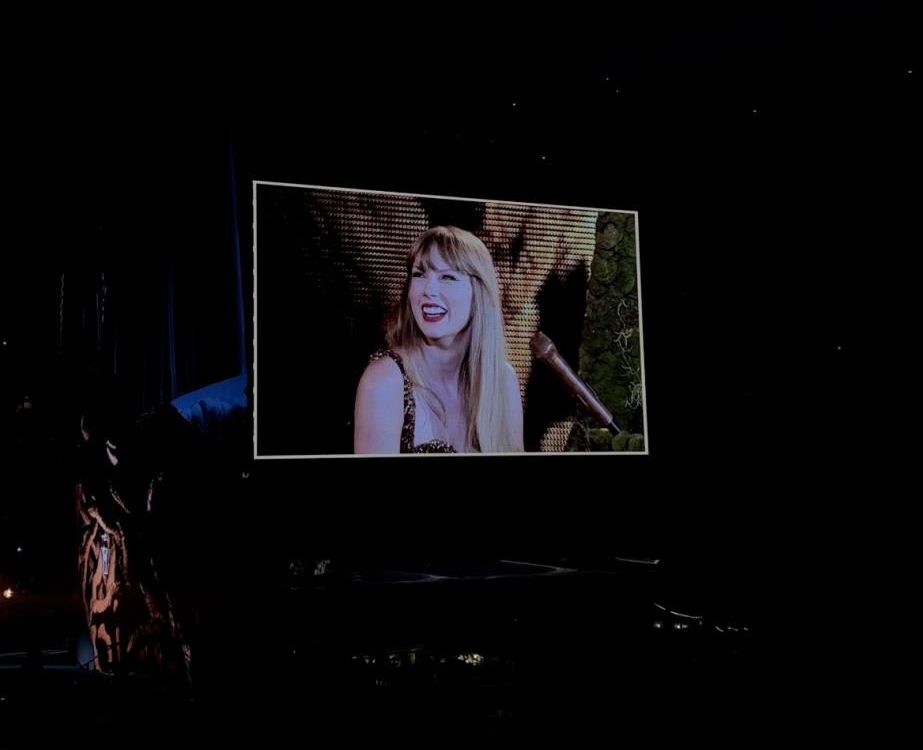 Taylor Swift performs live in concert