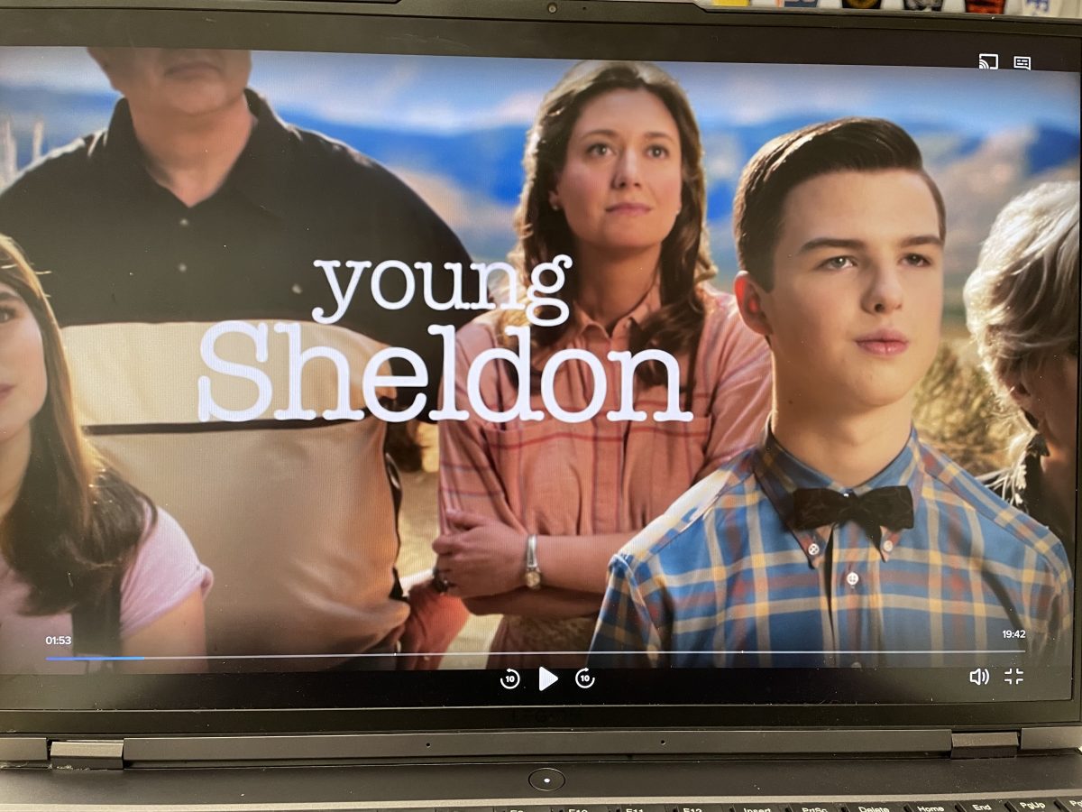 Opening image for the introduction of every Young Sheldon episode