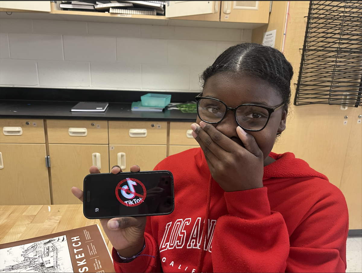 Ashley Mundine '26 is in distress over the app TikTok being banned