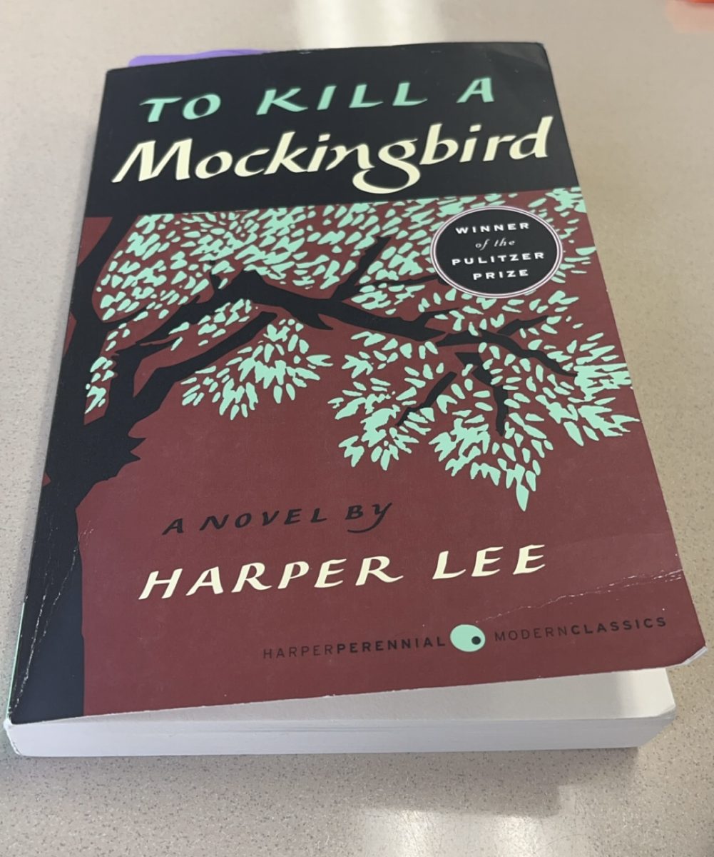 To Kill a Mockingbird by Harper Lee is one classic that is read by freshman during the school year. The topics of the text are beneficial for students to be exposed to and makes them think about "social and economic problems", as Abby Wolkow 27' stated.