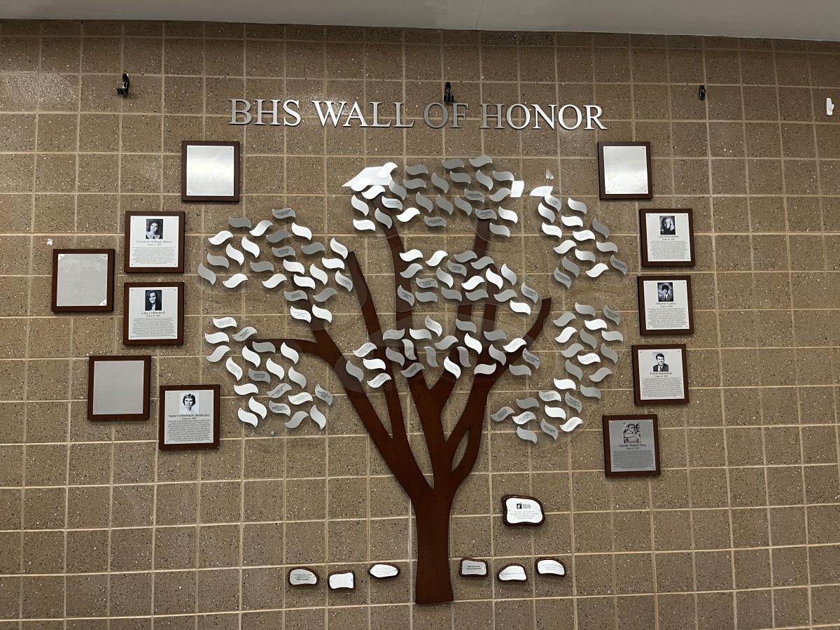 The BHS Wall of Honor was unraveled on Friday, April 12th to honor alumni who have made an impact on the World 