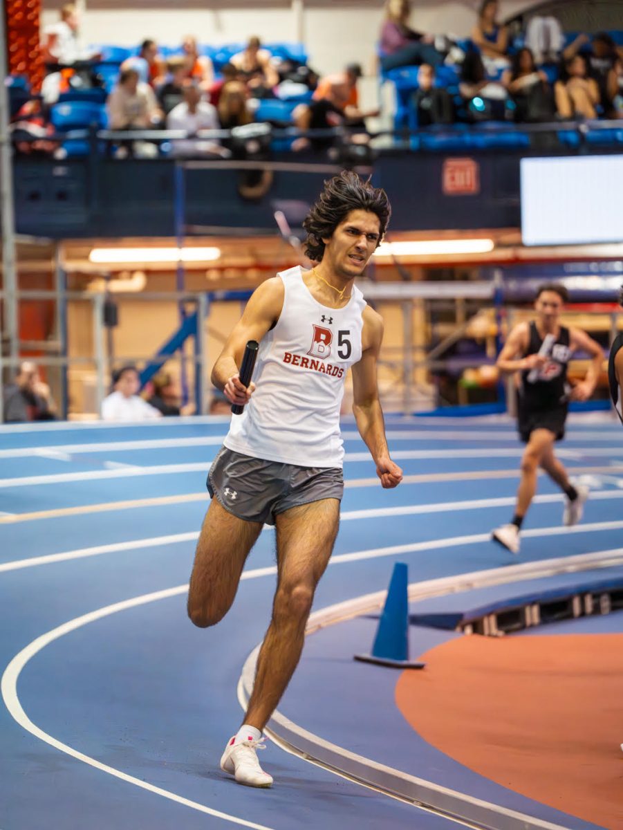 Cyrus Mehrrostrami ‘25 takes the baton in the DMR