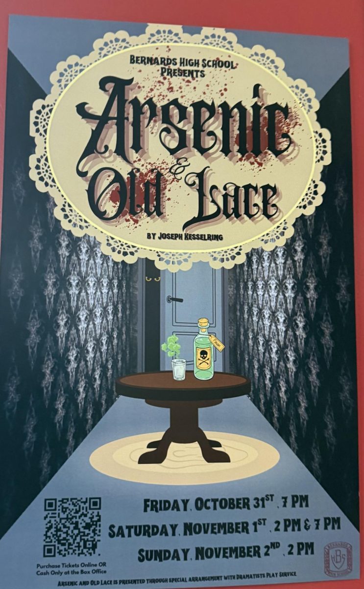 Picture of the Fall play poster that is posted around BHS.