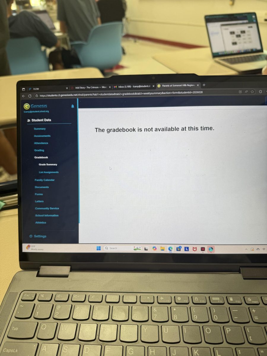 Under the new limitations, students are unable to access their grades during school hours.
