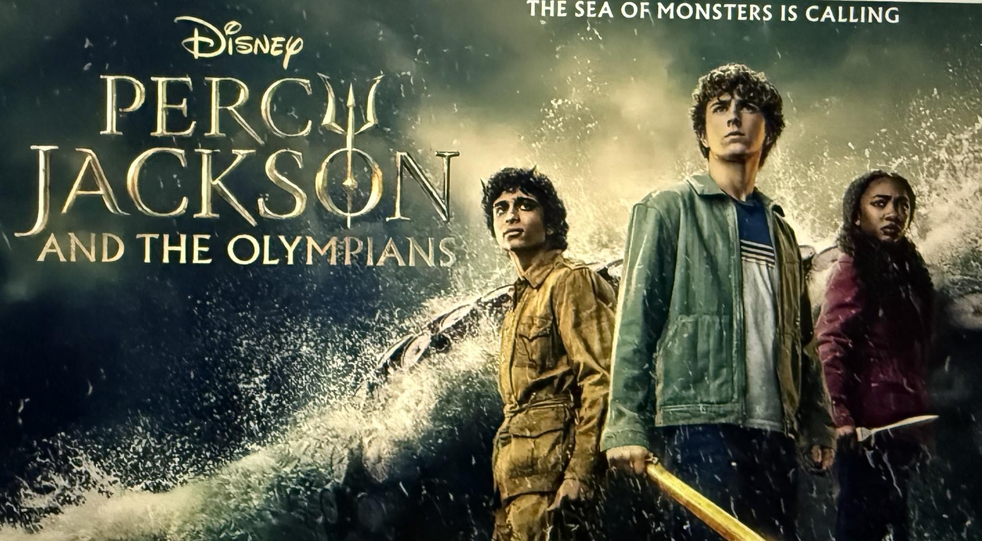 A photo of Percy Jackson's second season TV show poster