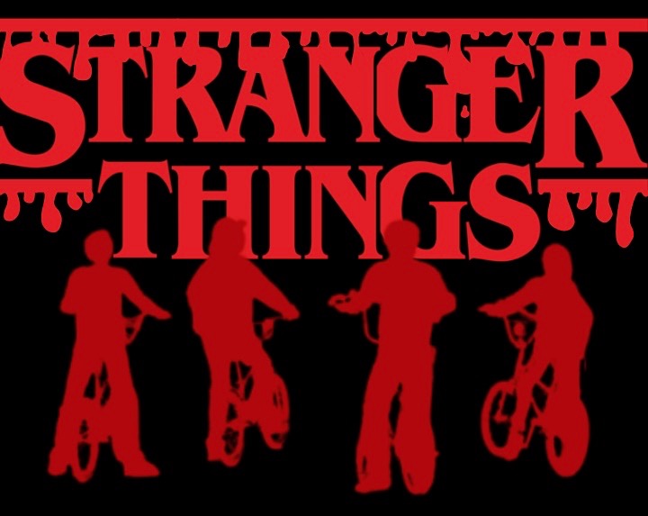 Pictured here is a poster of the show “Stranger Things”. Art used with permission from Chase Cronin