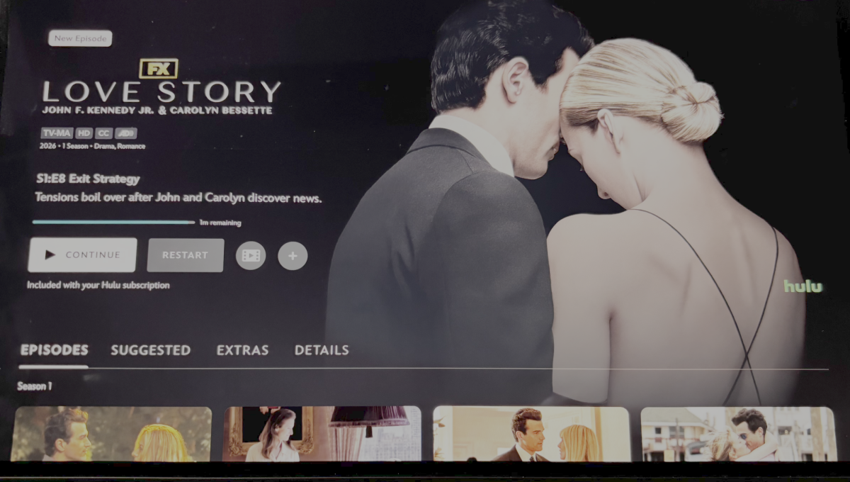 All episodes of "Love Story" are available for streaming on Hulu 