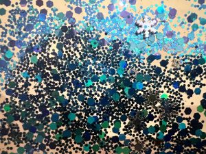 Glitter that can be found, and purchased at the glitter factory in Bernardsville.