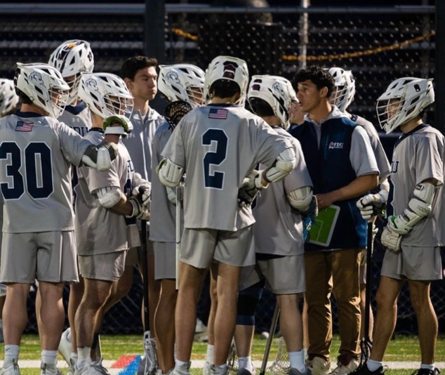 Coach Z in action, coaching at his previous high school job